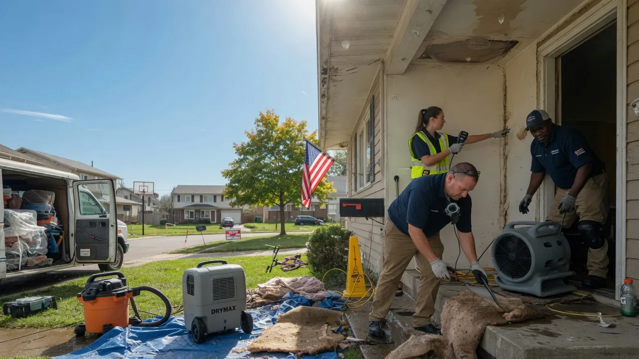 Water Damage Restoration in Bladensburg, MD near me